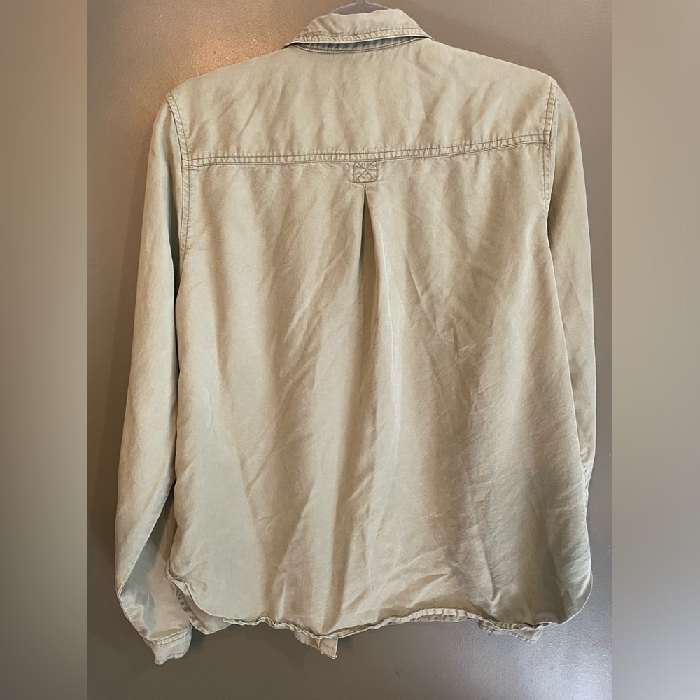 Universal thread button down shirt olive green utility size XL - Picture 4 of 4